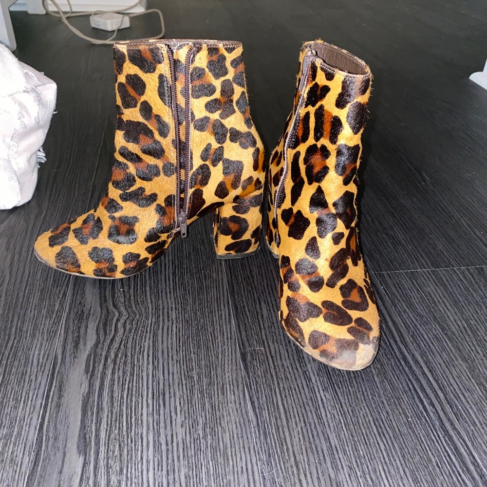 Matisse Grove Cow Hair Bootie in Leopard - Picture 6 of 12
